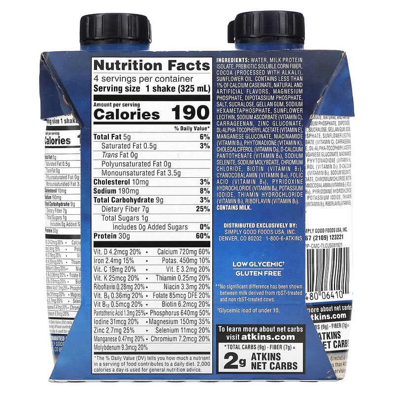 Thực phẩm bổ sung Atkins chính hãng