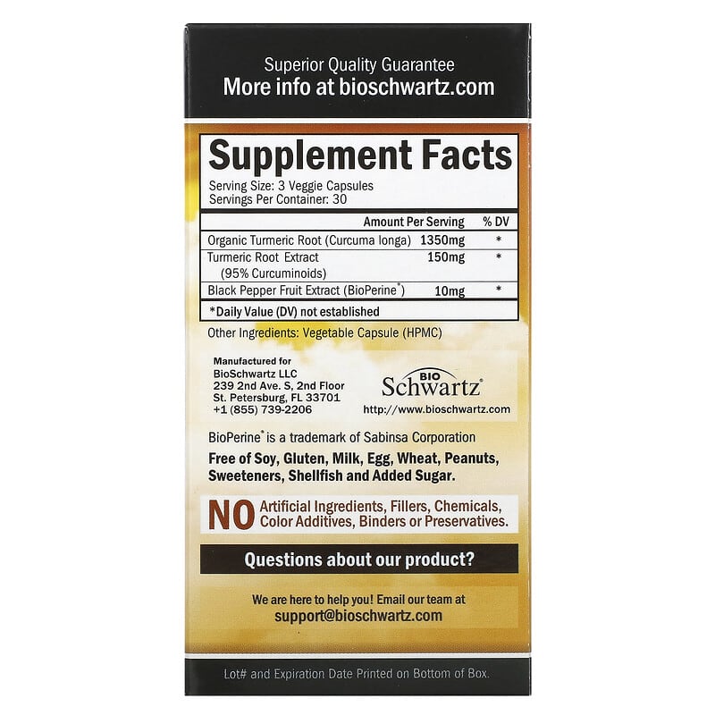Thực phẩm bổ sung BioSchwartz chính hãng