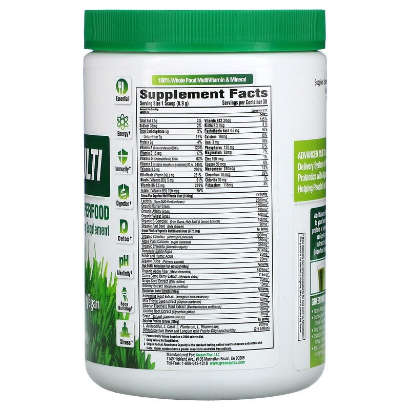 Thực phẩm bổ sung Greens Plus chính hãng