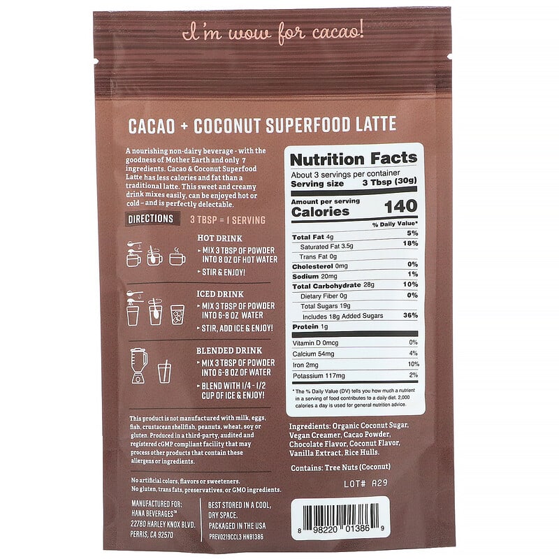 Thực phẩm bổ sung Hana Beverage chính hãng