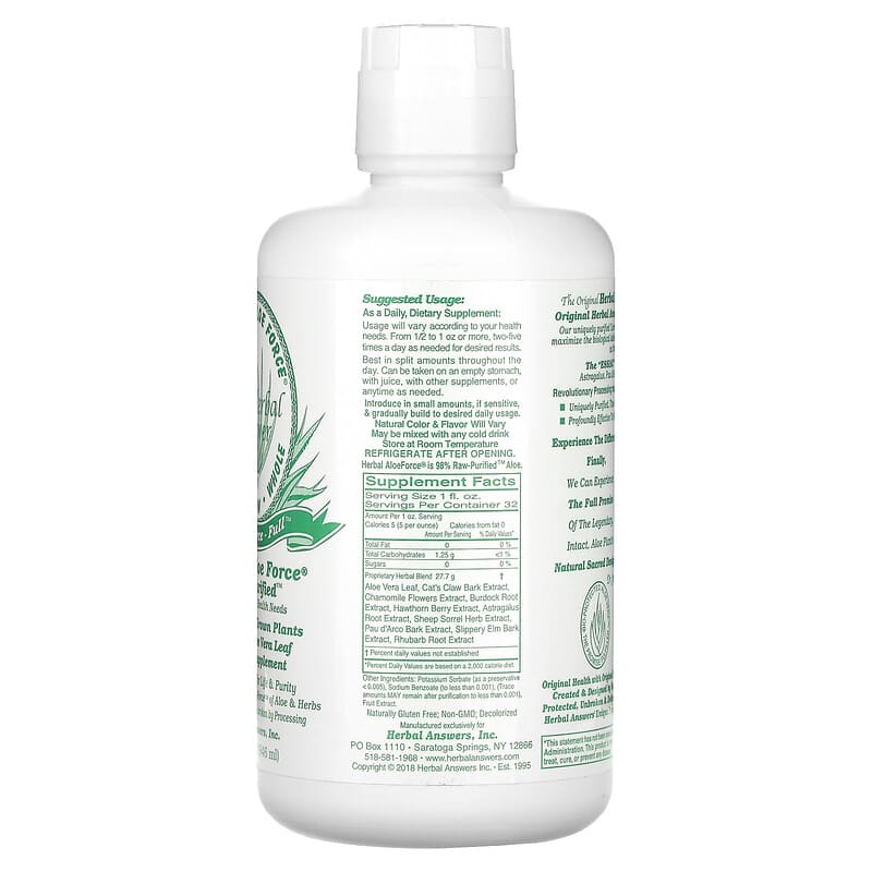 Thực phẩm bổ sung Herbal Answers, Inc chính hãng