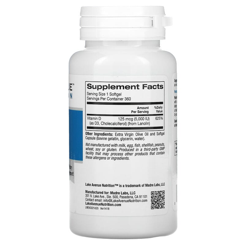 Thực phẩm bổ sung Lake Avenue Nutrition chính hãng