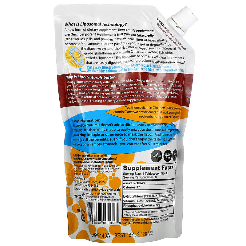 Thực phẩm bổ sung Lipo Naturals chính hãng
