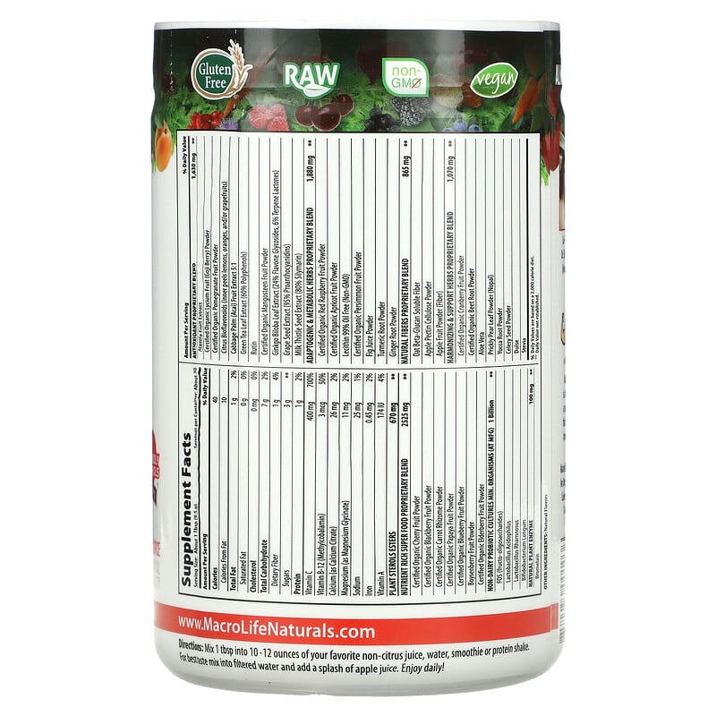 Thực phẩm bổ sung Macrolife Naturals chính hãng