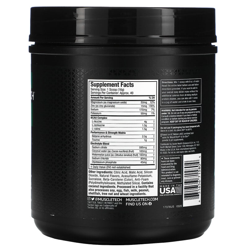 Thực phẩm bổ sung MuscleTech chính hãng