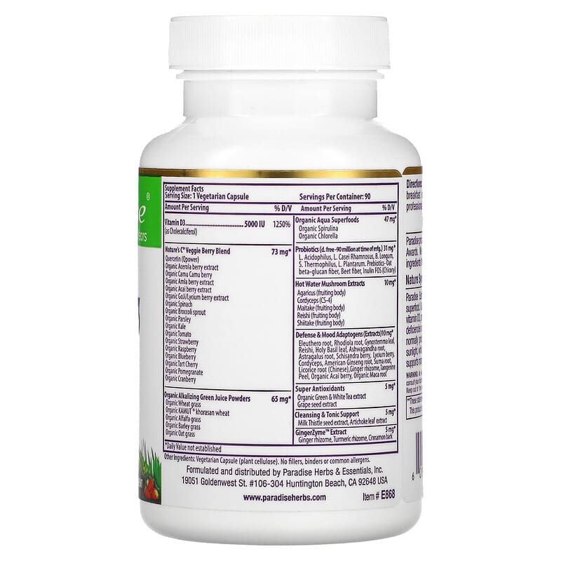 Thực phẩm bổ sung Paradise Herbs chính hãng