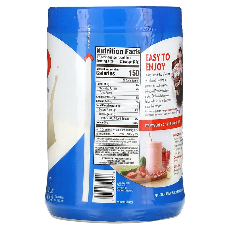 Thực phẩm bổ sung Premier Protein chính hãng