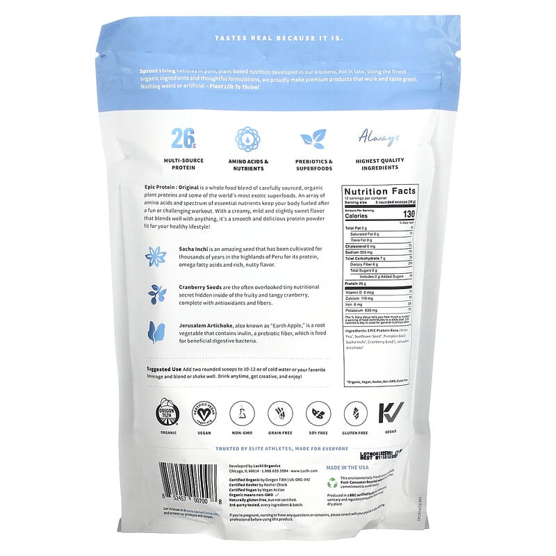 Thực phẩm bổ sung Sprout Living chính hãng