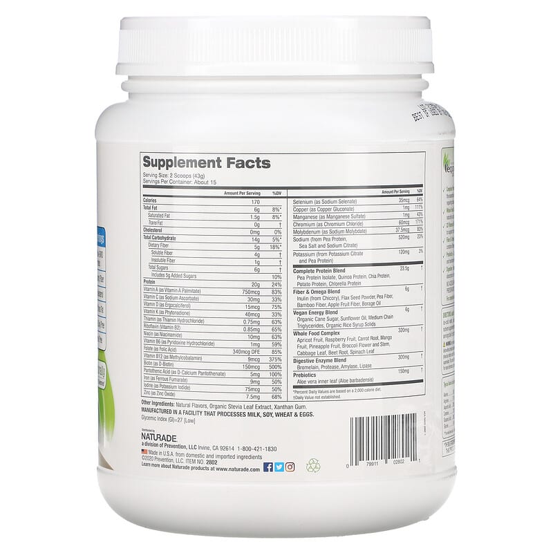Thực phẩm bổ sung VeganSmart chính hãng