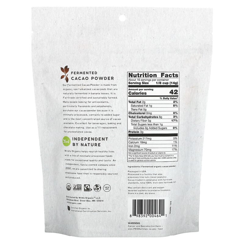 Thực phẩm bổ sung Wildly Organic chính hãng