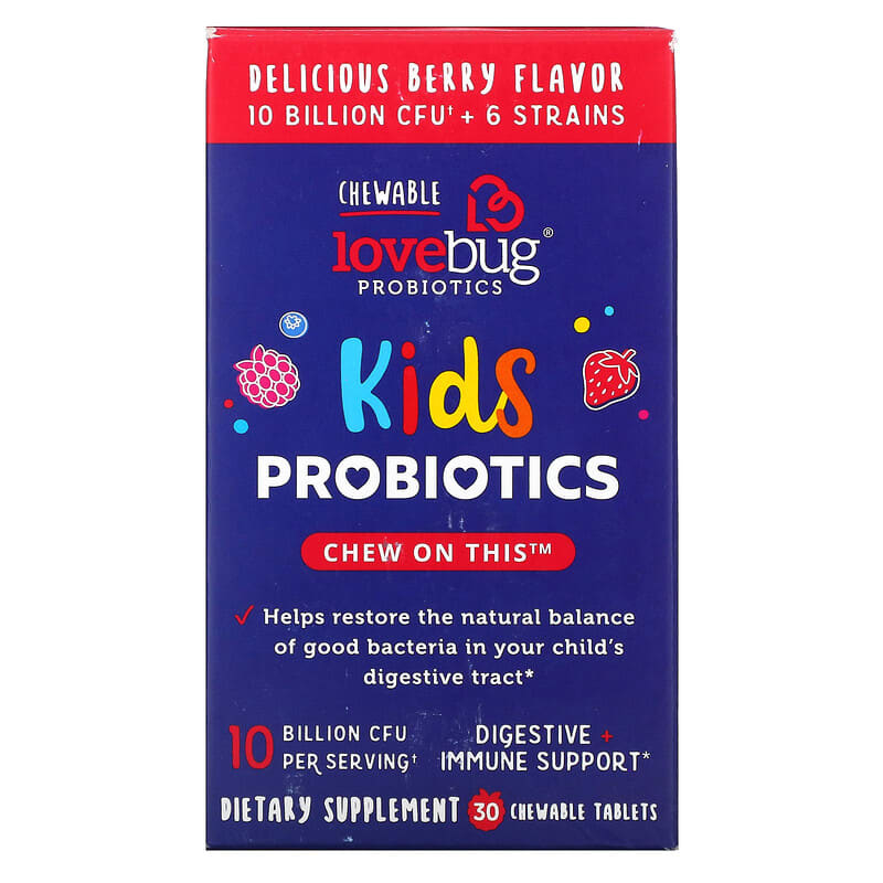 Thực phẩm chức năng LoveBug Probiotics chính hãng