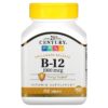 Thực phẩm chức năng 21st Century B-12 Prolonged Release 1.000 mcg 110 Tablets 740985211045