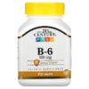 Thực phẩm chức năng 21st Century B-6 100 mg 110 Tablets 740985211960