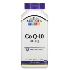 Thực phẩm chức năng 21st Century CoQ10 200 mg 120 Capsules 740985274354