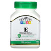 Thực phẩm chức năng 21st Century E 90 mg (200 IU) 110 Softgels 740985213025