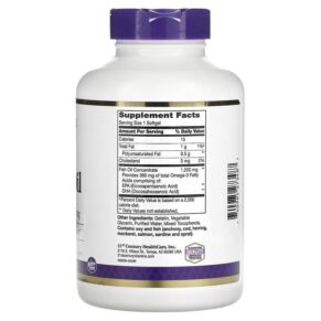 Thực phẩm bổ sung 21st Century Fish Oil 1.200 mg 140 Softgels 740985273487