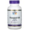 Thực phẩm chức năng 21st Century Flaxseed Oil 1000 mg 120 Softgels 740985228715