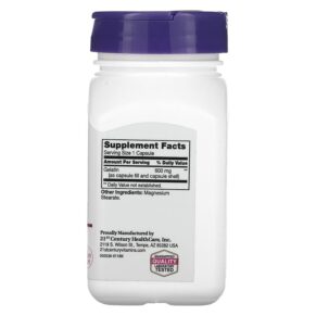 Thực phẩm bổ sung 21st Century Gelatin 600 mg 100 Capsules 740985226636