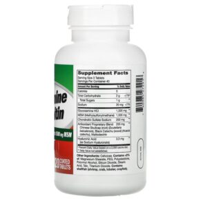 Thực phẩm bổ sung 21st Century Glucosamine Chondroitin Advanced 120 Coated Tablets 740985272916