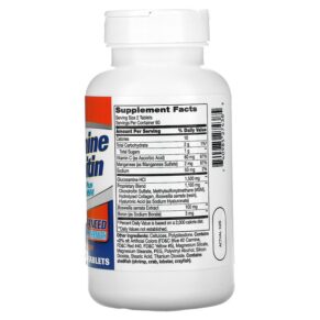 Thực phẩm bổ sung 21st Century Glucosamine Chondroitin Complex Plus MSM Advanced Triple Strength 120 Tablets 740985274385