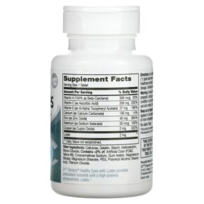 Thực phẩm bổ sung 21st Century Healthy Eyes Lutein and Antioxidants 60 Tablets 740985274521