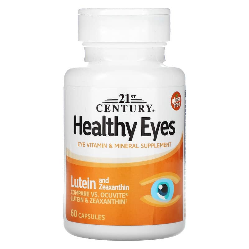 21st Century Healthy Eyes Lutein & Zeaxanthin 60 Capsules 8 Thực phẩm chức năng 21st Century Healthy Eyes Lutein & Zeaxanthin 60 Capsules 740985274545