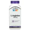 Thực phẩm chức năng 21st Century L-Arginine 1.000 mg 100 Tablets 740985270868