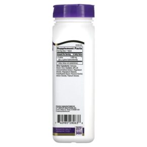 Thực phẩm bổ sung 21st Century L-Lysine 1.000 mg 90 Tablets 740985280638