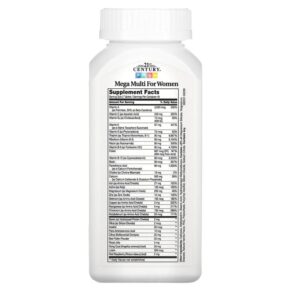 21st Century Mega Multi for Women 90 Tablets 3 Thực phẩm bổ sung 21st Century Mega Multi for Women 90 Tablets 740985226599