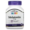 Thực phẩm chức năng 21st Century Melatonin 3 mg 90 Tablets 740985212400