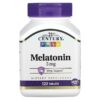 Thực phẩm chức năng 21st Century Melatonin 5 mg 120 Tablets 740985270875