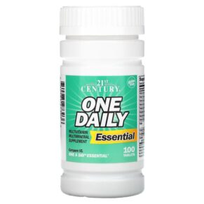 Thực phẩm chức năng 21st Century One Daily Essential 100 Tablets 740985273036