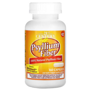 Thực phẩm chức năng 21st Century Psyllium Fiber 160 Capsules 740985270240