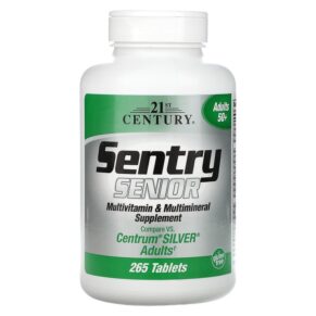 Thực phẩm chức năng 21st Century Sentry Senior Multivitamin & Multimineral Supplement Adults 50+ 265 Tablets 740985227039