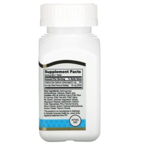 21st Century Slow Release Iron 60 Tablets 3 Thực phẩm bổ sung 21st Century Slow Release Iron 60 Tablets 740985273432