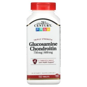 Thực phẩm chức năng 21st Century Triple Strength Glucosamine Chondroitin 150 Tablets 740985224816