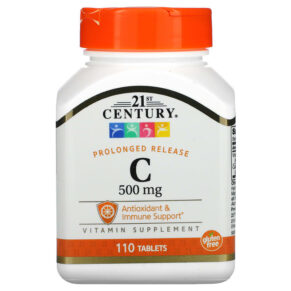 Thực phẩm chức năng 21st Century Vitamin C Prolonged Release 500 mg 110 Tablets 740985211908