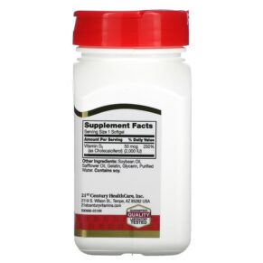 Thực phẩm bổ sung 21st Century Vitamin D3 50 mcg (2.000 IU) 250 Softgels 740985274163
