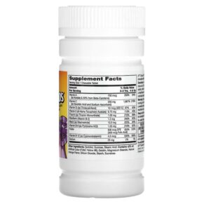 Thực phẩm bổ sung 21st Century Zoo Friends with Extra C Orange 60 Chewable Tablets 740985273135