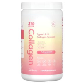 Thực phẩm chức năng 310 Nutrition Collagen Types I & III Collagen Peptides Pink Lemonade 13.1 oz (372 g) 810018832131