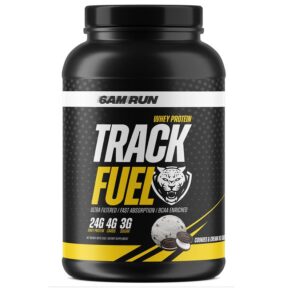 Thực phẩm chức năng 6AM Run Track Fuel Whey Protein Cookies & Cream 2 lb (907 g) 745558343673