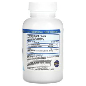 Thực phẩm bổ sung Absolute Nutrition FBlock Fat Absorber Original Formula 90 Capsules 708235088533