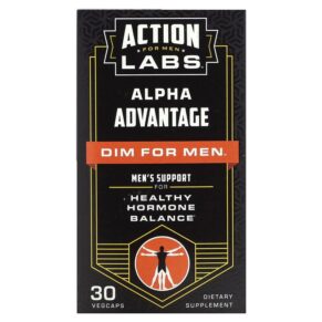 Thực phẩm chức năng Action Labs Alpha Advantage Dim For Men 30 Vegcaps 047868109629