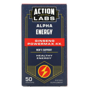 Thực phẩm chức năng Action Labs Alpha Energy Ginseng Powermax 4x Men's Support 50 VegCaps 047868152168