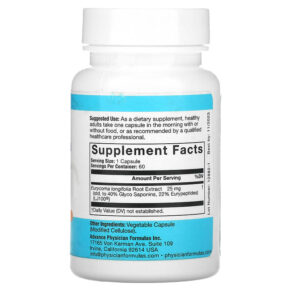 Thực phẩm bổ sung Advance Physician Formulas Inc. LJ 100 25 mg 60 Vegetable Capsules 896996000359