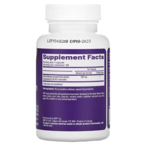 Thực phẩm bổ sung Advanced Orthomolecular Research AOR Bacopa Enlighten 60 Capsules 624917080254