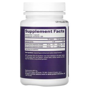 Thực phẩm bổ sung Advanced Orthomolecular Research AOR Cardio Mag 2.0 120 Capsules 624917080896