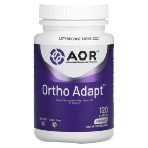 Thực phẩm chức năng Advanced Orthomolecular Research AOR Ortho Adapt 120 Capsules 624917080131
