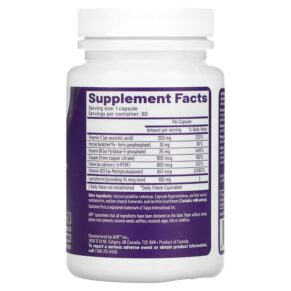 Thực phẩm bổ sung Advanced Orthomolecular Research AOR Ortho Iron 60 Capsules 624917083187