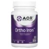 Thực phẩm chức năng Advanced Orthomolecular Research AOR Ortho Iron 60 Capsules 624917083187